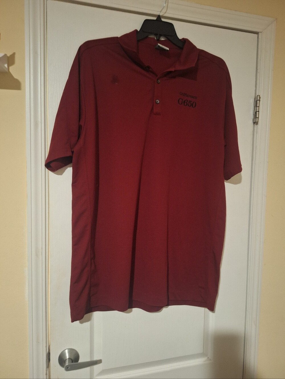 Nike Golf Dri-Fit Men's Maroon Polo Shirt with G650 Detail 3X